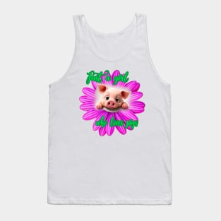 Just a girl who loves pigs Tank Top